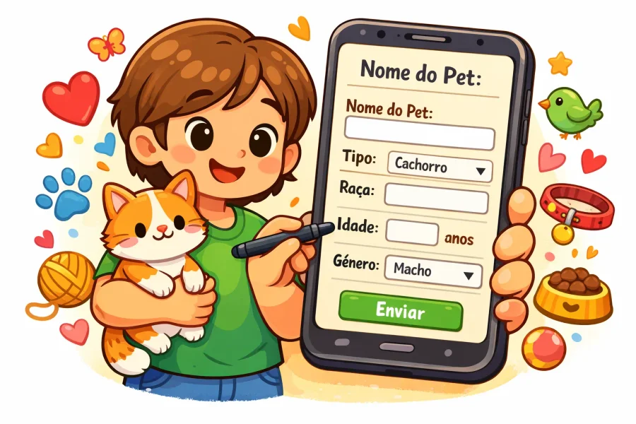 Cadastre seu pet